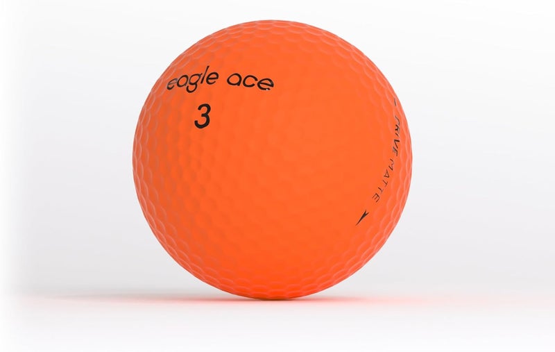 Eagle Ace ™️ DriveMatte Golf Balls-2 Layers-Maximum Distance,Optimal Spin Control - Image 4